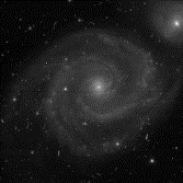 Raw Deep Impact images of M51