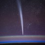 Comet Lovejoy from the Space Station