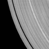 Daphnis cruises through the Keeler Gap