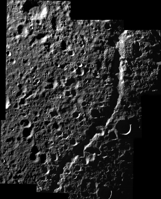 High-resolution view of Dione