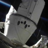 Dragon berthed to ISS