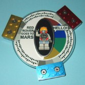 The Red Rover Goes to Mars spacecraft DVD assembly