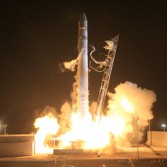 SpaceX's Falcon 9 lifts off