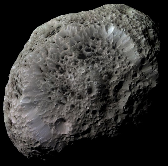 Color mosaic of Hyperion