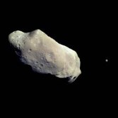 Ida and Dactyl in enhanced color