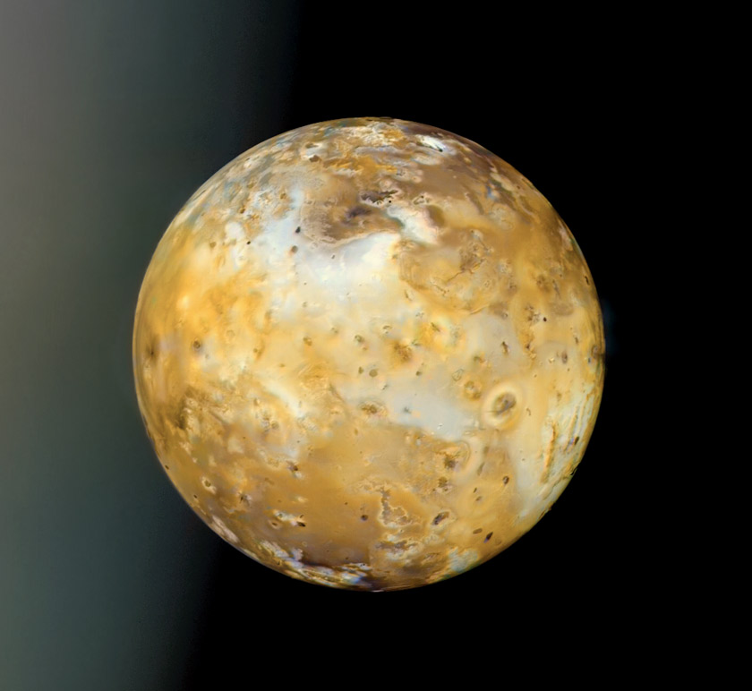 Io and Jupiter from Voyager 1