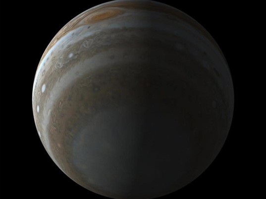 Junocam's polar view on Jupiter