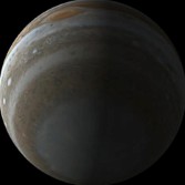 Junocam's polar view on Jupiter
