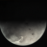 Example raw Mars Express VMC image
