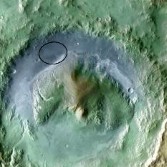 Curiosity landing site: Gale