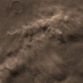 Color view of Martian clouds