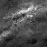 Moving clouds west of Hellas basin