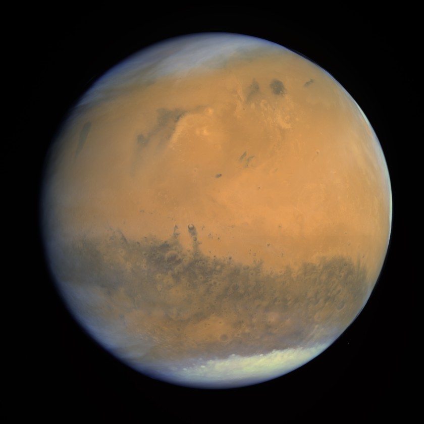 Rosetta approaches Mars