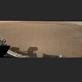 Thumbnail version of Curiosity's first Mastcam color panorama