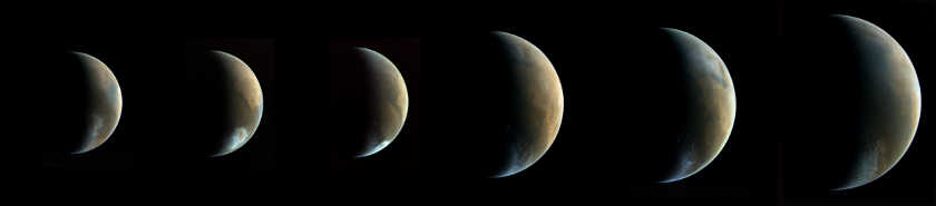 Viking 2 approaches Mars