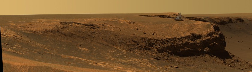 Opportunity at Victoria crater