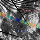 DIVINER image of LCROSS impact site on the Moon