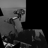 Curiosity deploys the robotic arm for the first time, sol 14