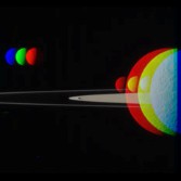 A gaggle of moons (intermediate processing step)