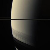 Saturn from Cassini on August 22, 2011