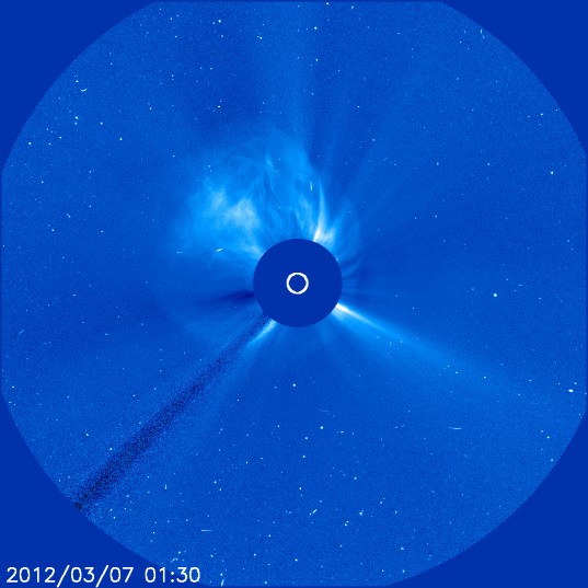 Coronal Mass Ejection headed our way