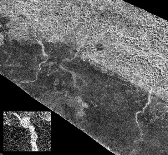 Rivers on Titan