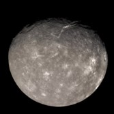 Voyager 2's best color view of Titania (super-res)