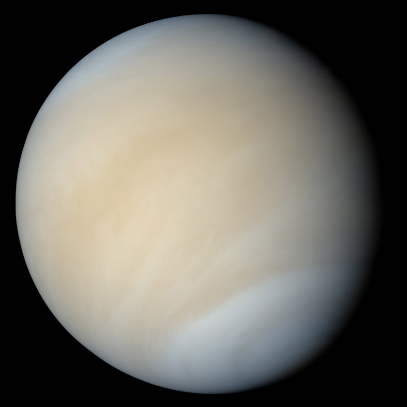 Global view of Venus from Mariner 10