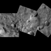 Varying crater morphology on Vesta
