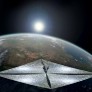 LightSail artist's concept over Earth