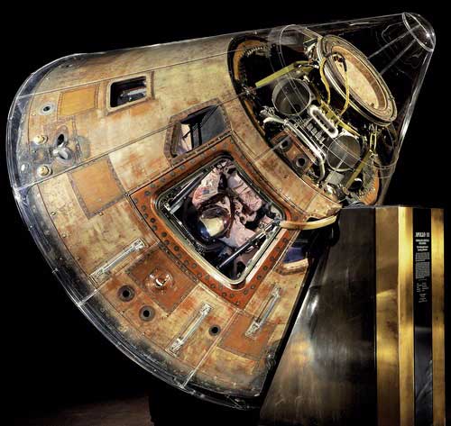 Apollo 11 Command Module at the Smithsonian Institution's National Air and Space Museum