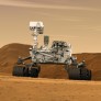 Curiosity artist's concept on Mars