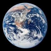 Apollo 17 view of Earth