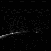 An interim version of an animation of Cassini's fly-in to Enceladus' plumes on August 13, 2010.