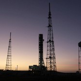 Space Launch System photo mobile launcher visits pad 39B