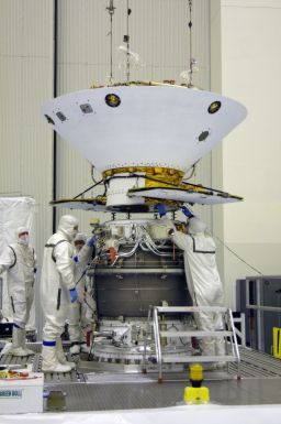 Phoenix is mated to its upper stage booster