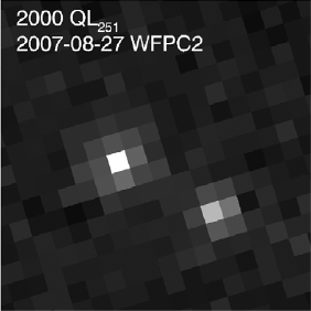 Hubble photo of a trans-Neptunian binary