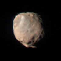 Phobos in color