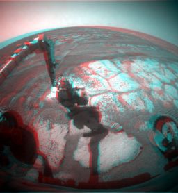 Opportunity at Valdivia in 3-D