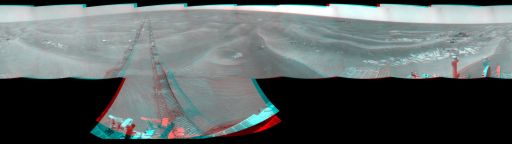 Mid-July view in 3-D