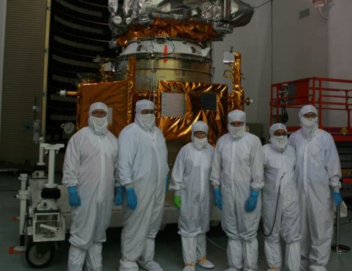 LRO and LCROSS in Clean Room