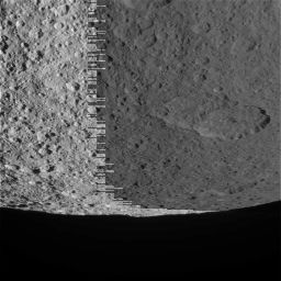 Rhea with a lot of sawtooth truncation