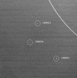 New moons of Uranus discovered by Voyager 2