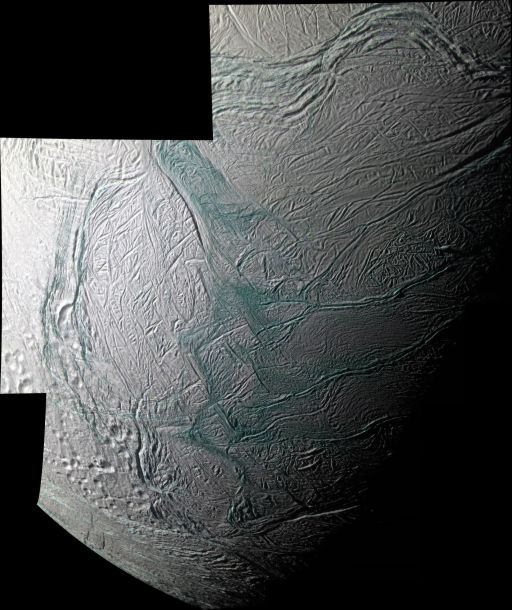 Enceladus' Southern Hemisphere