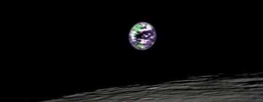 Earth and the Moon from Chandrayaan-1