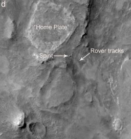 A HiRISE view of Spirit