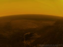 25 kilometers above the surface of Titan