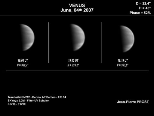Venus Amateur Observing Project
