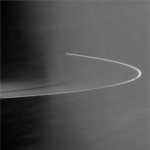 Saturn's rings near equinox