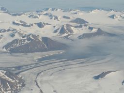 Svalbard from the air